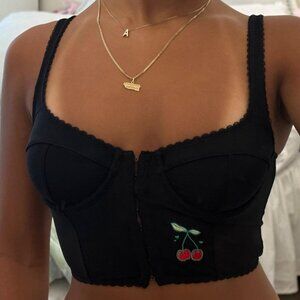 Out From Under Anastasia Tattoo Hearts Bustier